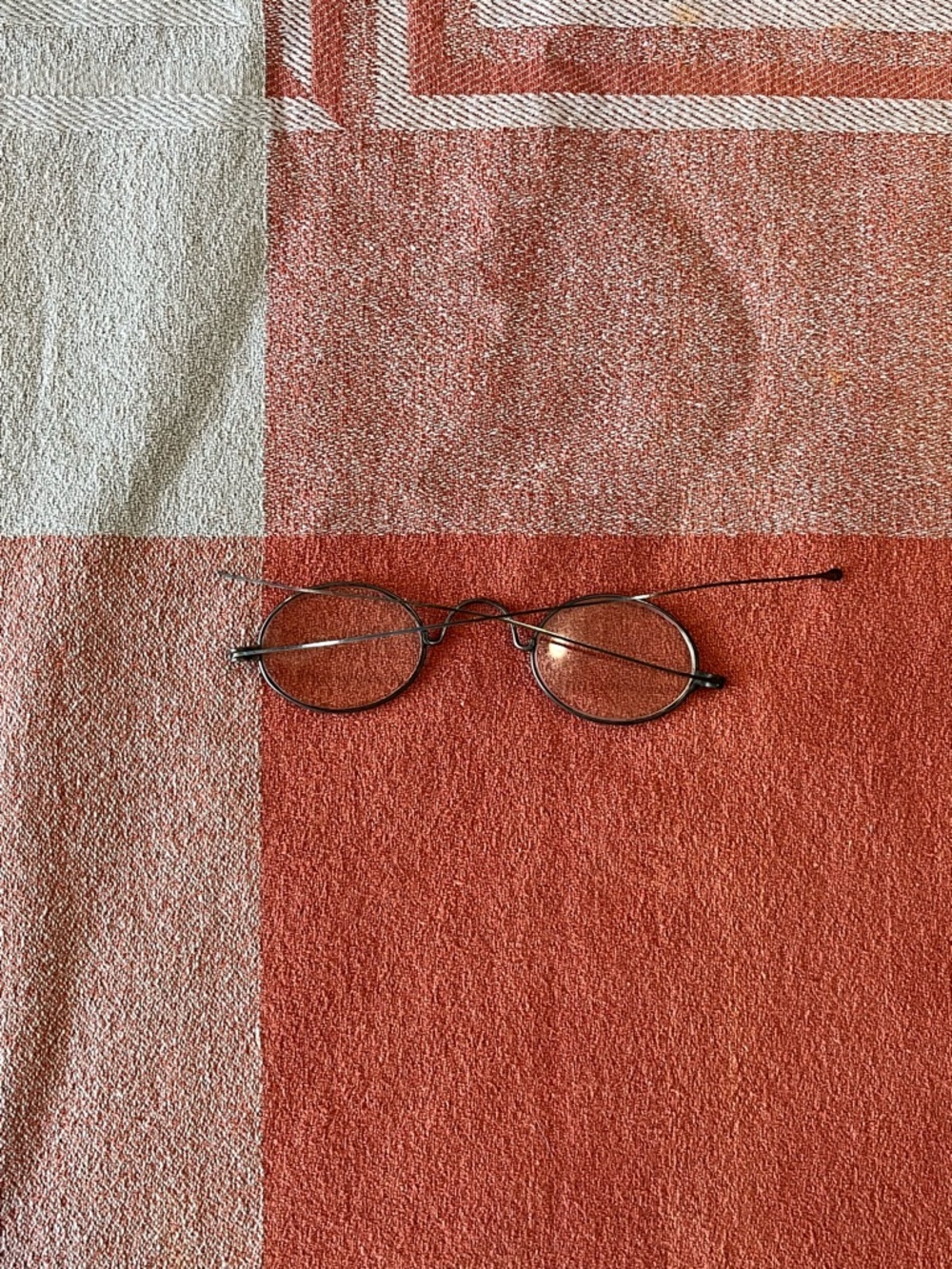 Antique 1900s Glasses - Black Frame